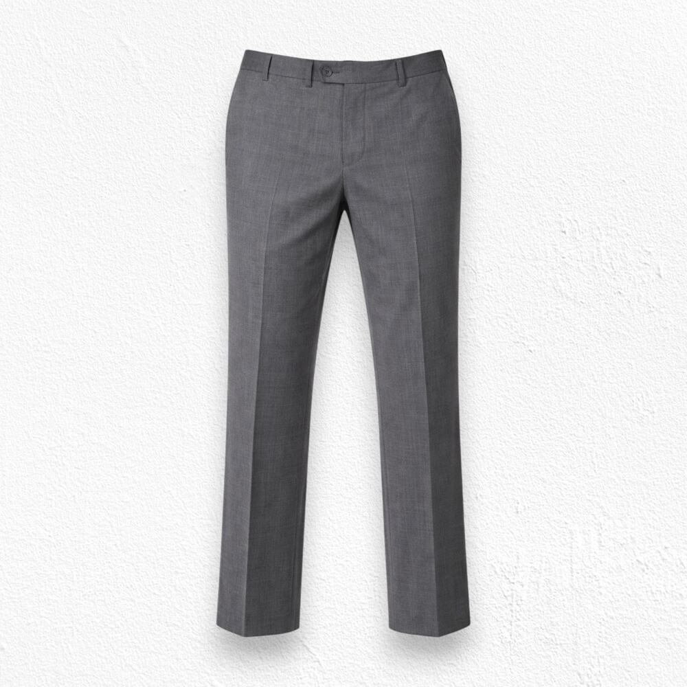 Y2K Lauren Ralph Lauren Dark Gray Wool Tailored Dress Pants Suit Pants Size 44